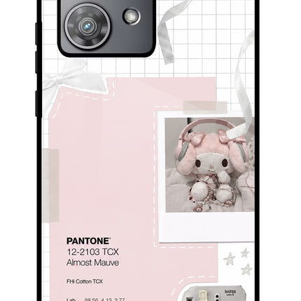 Pantone Asthetic Moto Edge 40 Neo Metal Case Back Cover by Casekaro