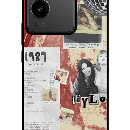 Taylor Swift IQOO Z7 Pro 5G Metal Case Back Cover by Casekaro