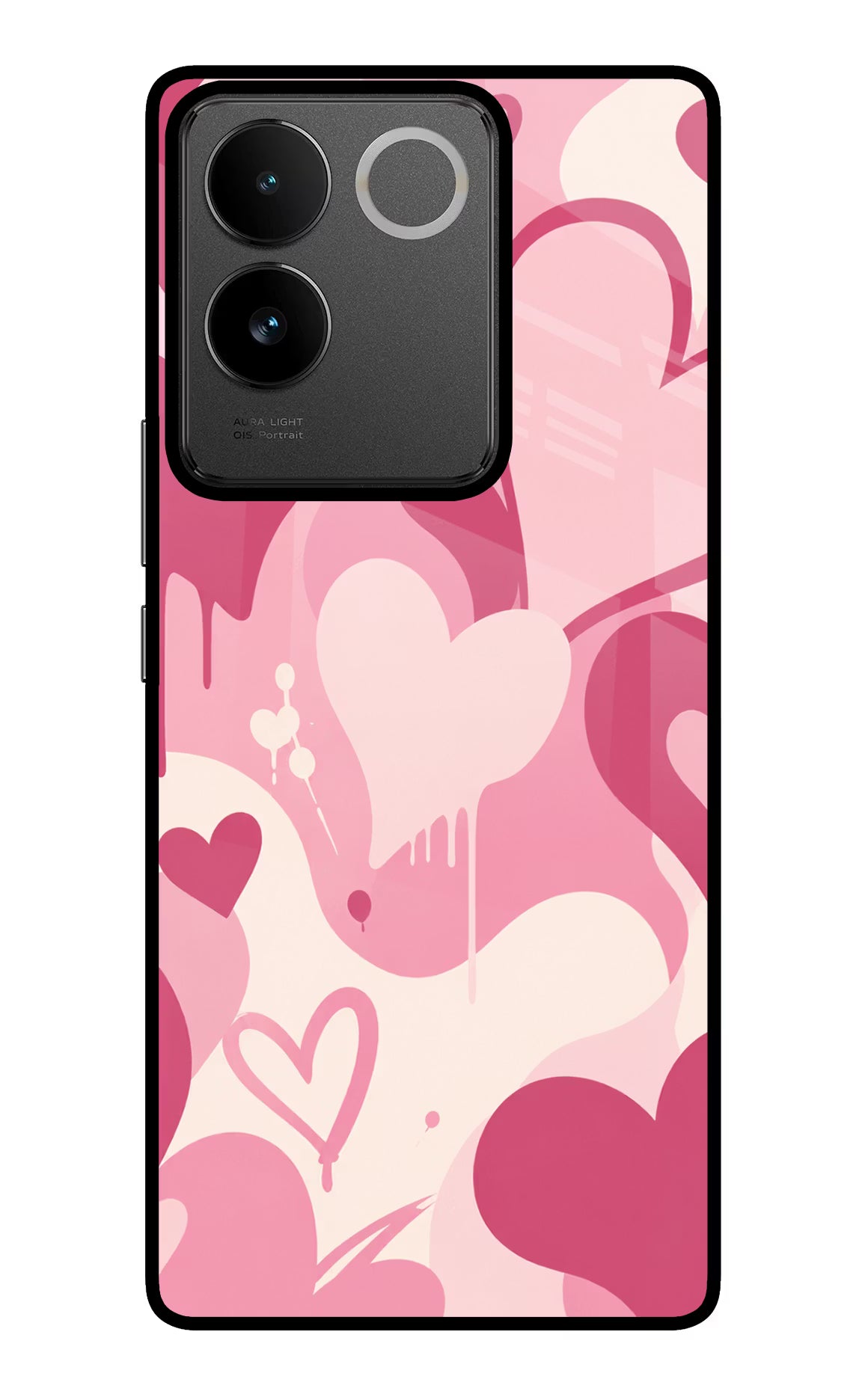 Hearty case IQOO Z7 Pro 5G Metal Case Back Cover by Casekaro