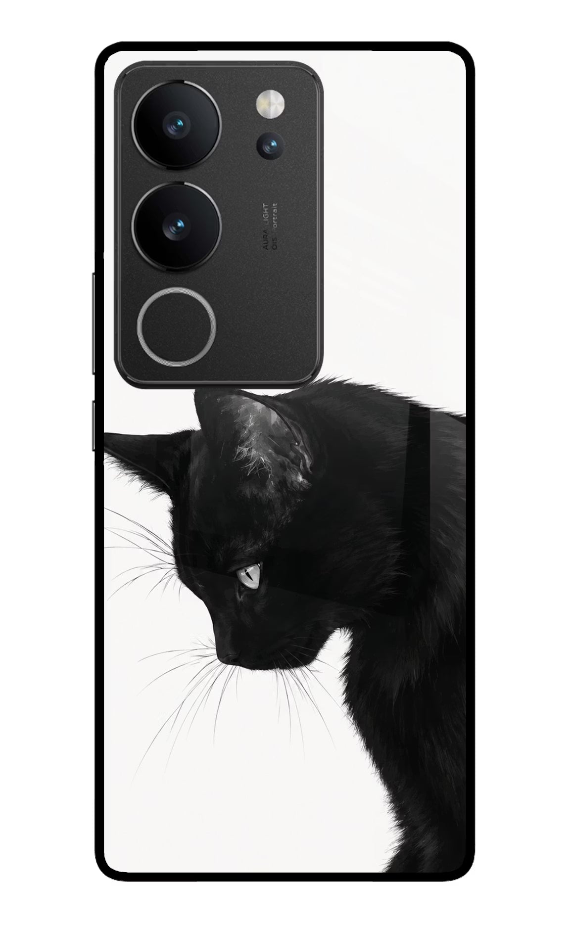 Shadow Gaze Vivo V29/V29 Pro Metal Case Back Cover by Casekaro