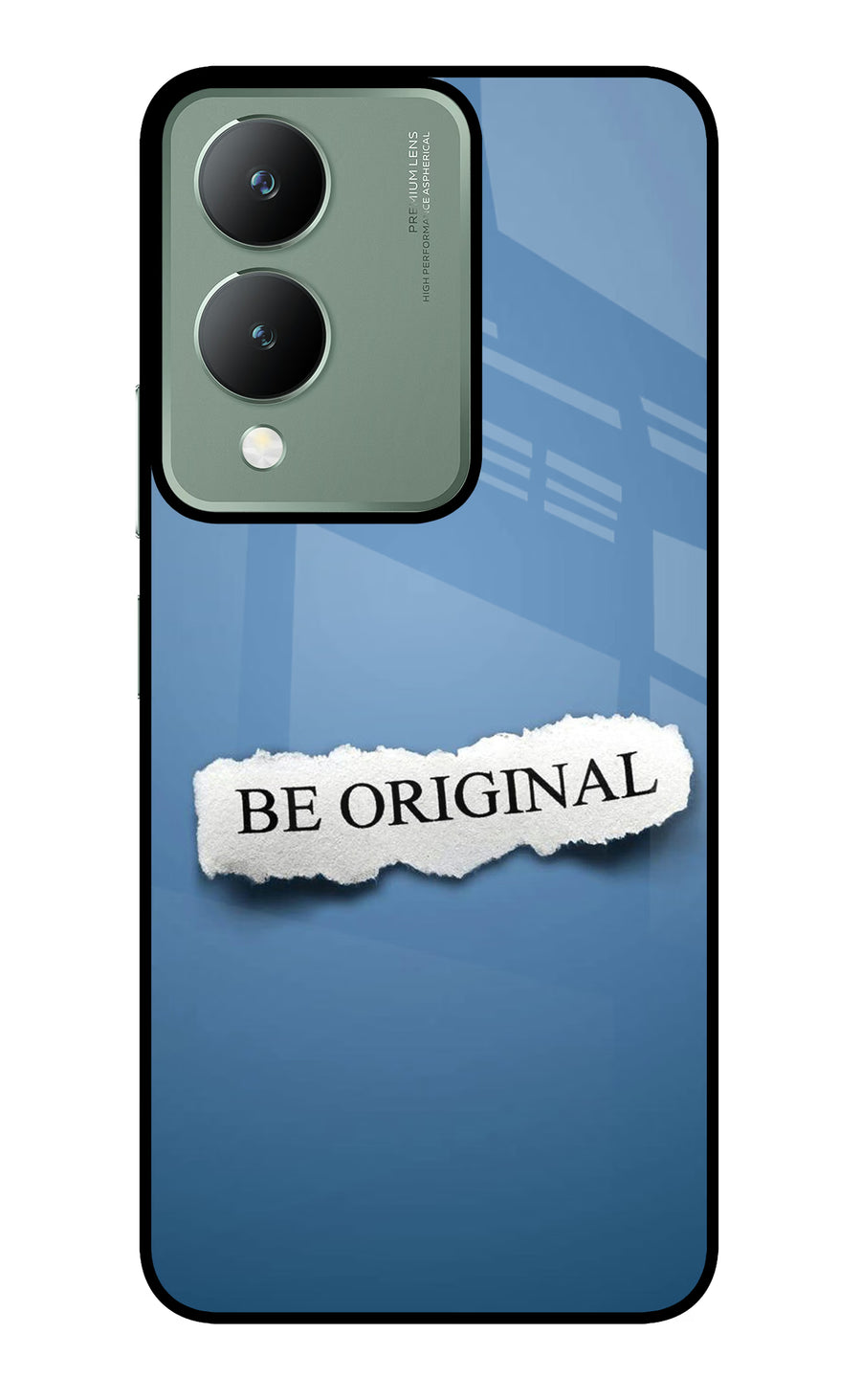 Be Original Vivo Y17s Back Cover, Metal case