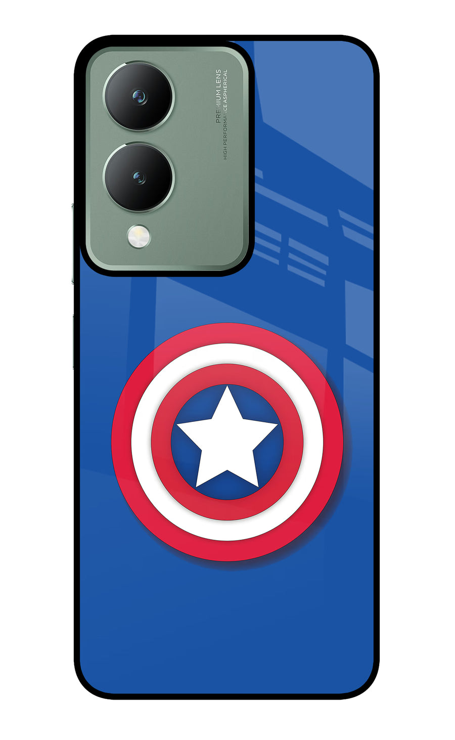 Shield Vivo Y17s Back Cover, Metal case