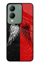 Wings Vivo Y17s Metal Case Back Cover by Casekaro