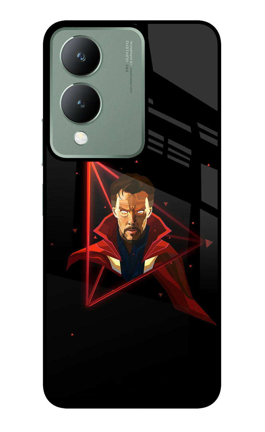 Doctor Ordinary Vivo Y17s Back Cover, Metal case