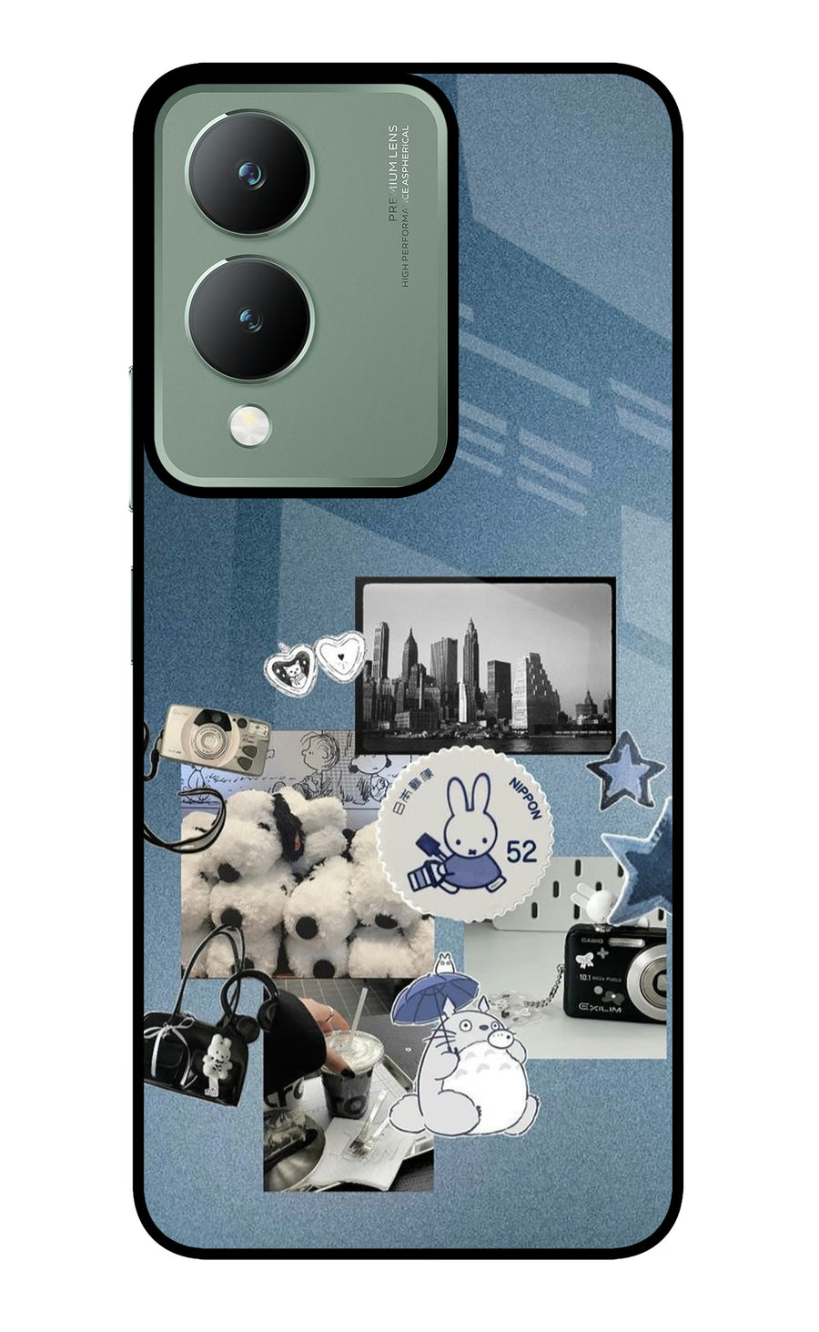 Miffy Vivo Y17s Back Cover, Metal case