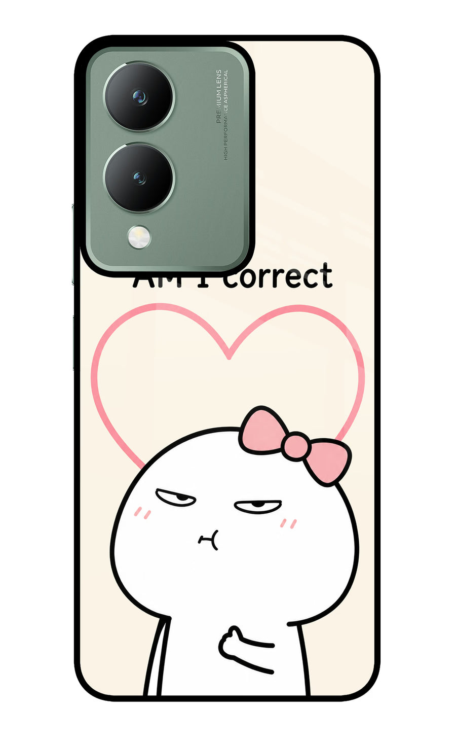 Always Right Vivo Y17s Back Cover, Metal case