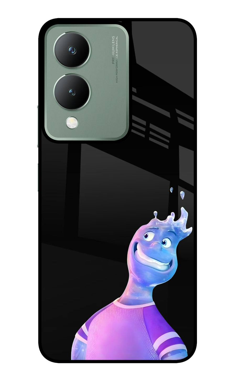 Wade Wave Vivo Y17s Back Cover, Metal case