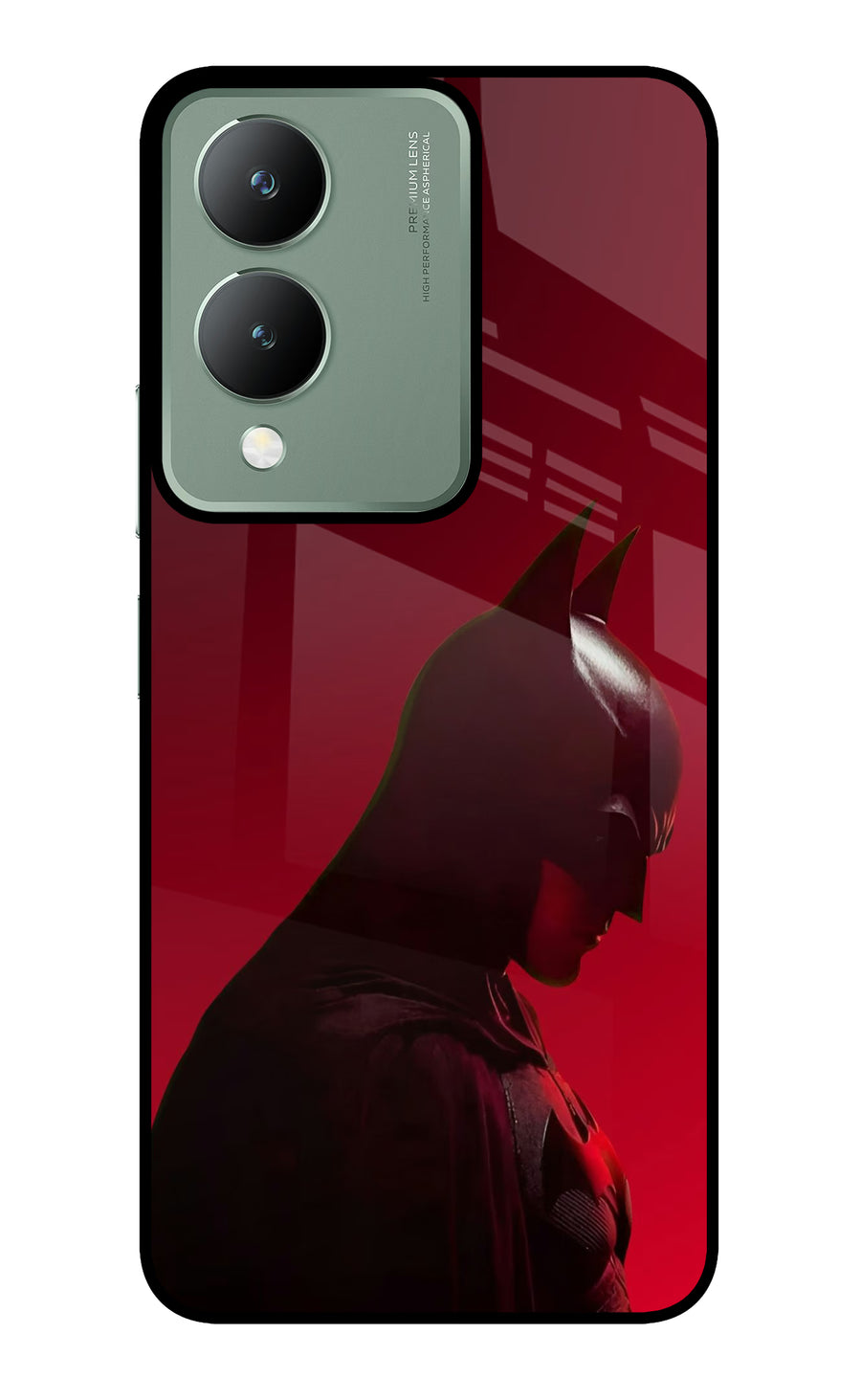 Dark Knight Vivo Y17s Back Cover, Metal case