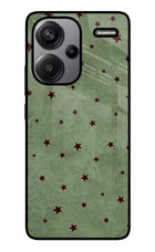 Green Stars Redmi Note 13 Pro+ 5G Metal Case Back Cover by Casekaro