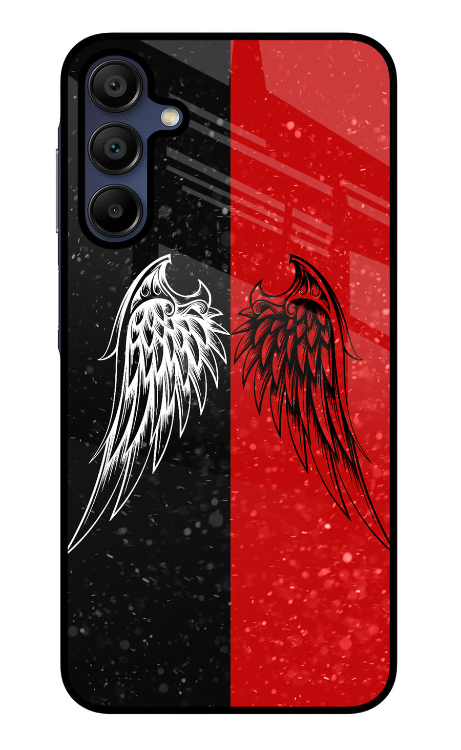 Wings Samsung A15 5G Back Cover, Metal case