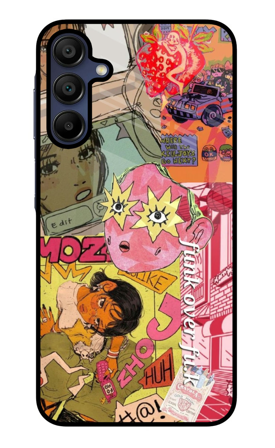 Funkover Samsung A15 5G Back Cover, Metal case