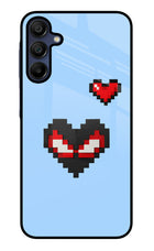 Peter Heart Samsung A15 5G Metal Case Back Cover by Casekaro
