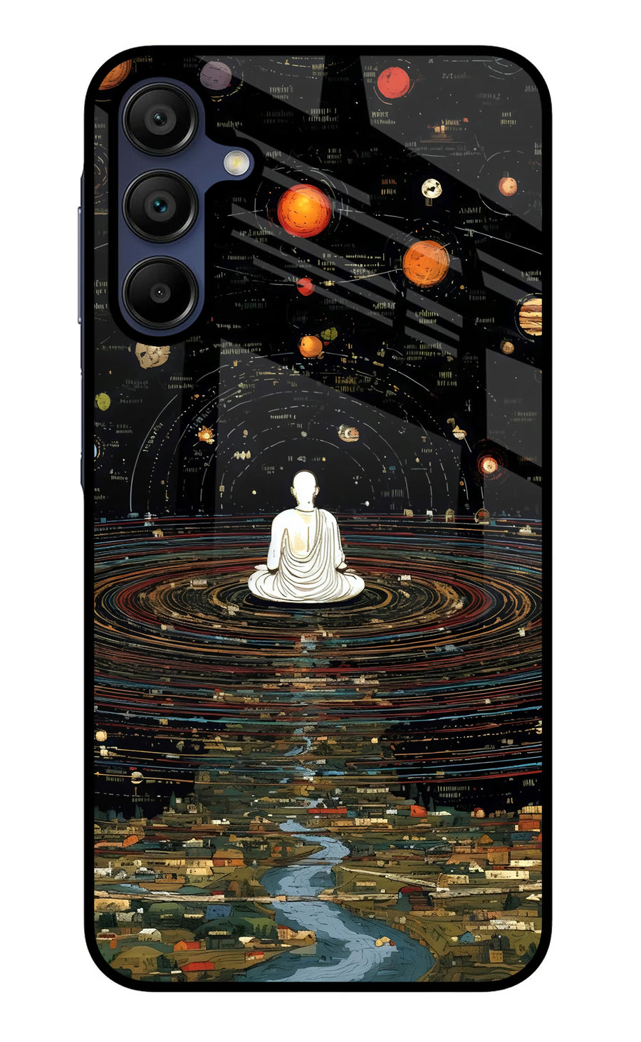 Space Monk Samsung A15 5G Back Cover, Metal case