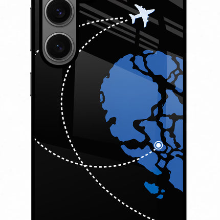 Love Orbit Samsung S24 Metal Case Back Cover by Casekaro