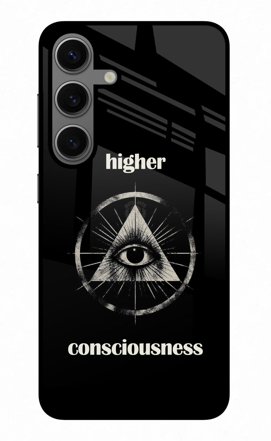 Illuminati Eye Samsung S24 Back Cover, Metal case