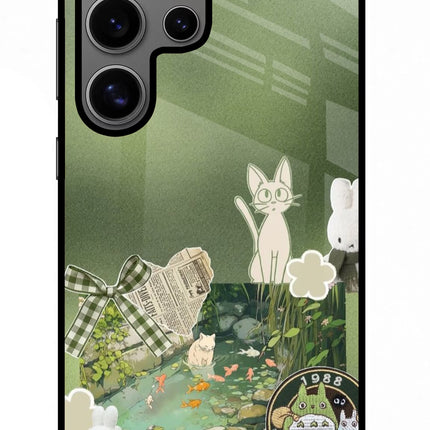 Aesthetic anime Samsung S24 Ultra Metal Case Back Cover by Casekaro