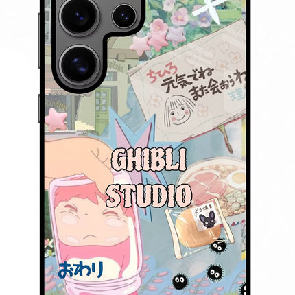 Studio Ghibli Samsung S24 Ultra Metal Case Back Cover by Casekaro