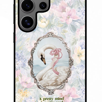 Pretty Mind Pretty Soul Samsung S24 Ultra Metal Case Back Cover by Casekaro