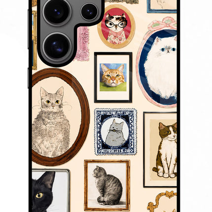Mirror Cats Samsung S24 Ultra Metal Case Back Cover by Casekaro