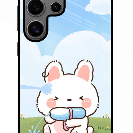 Bunny Treat Samsung S24 Ultra Metal Case Back Cover by Casekaro
