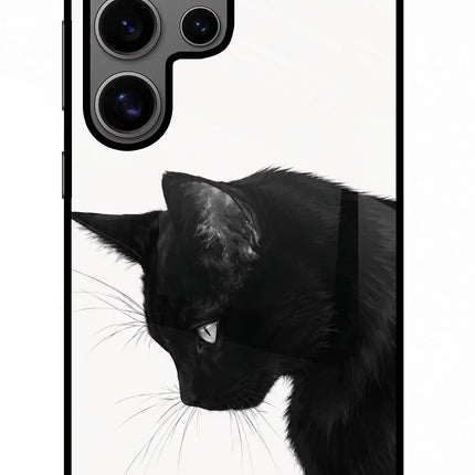 Shadow Gaze Samsung S24 Ultra Metal Case Back Cover by Casekaro