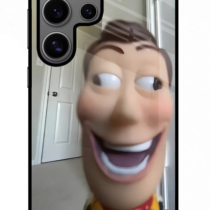 Side Eye Woody Samsung S24 Ultra Metal Case Back Cover by Casekaro