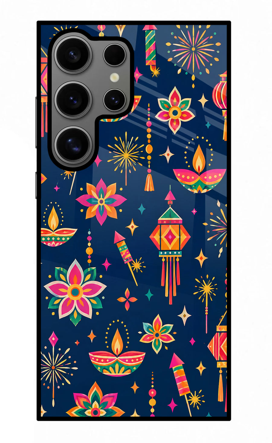 Festive Pop Samsung S24 Ultra Back Cover, Metal case