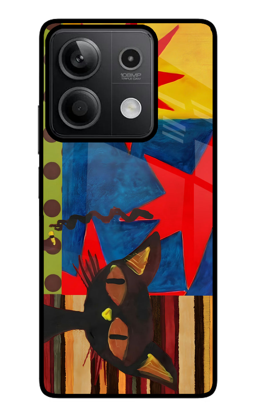 Pop Cat Redmi Note 13 5G Back Cover, Metal case