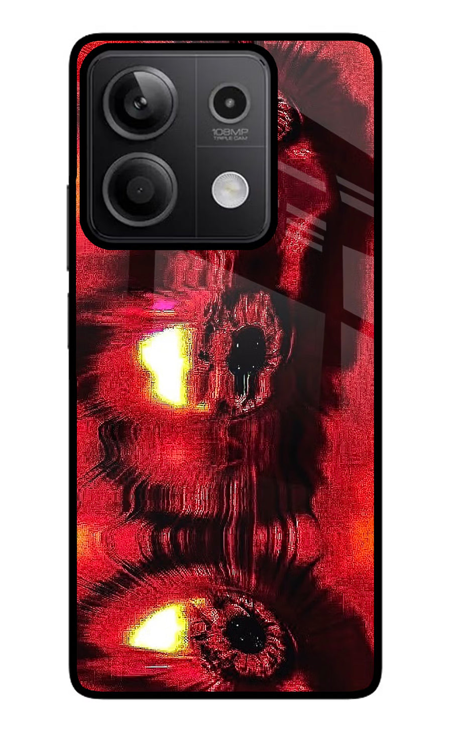 Fire Eye Redmi Note 13 5G Back Cover, Metal case