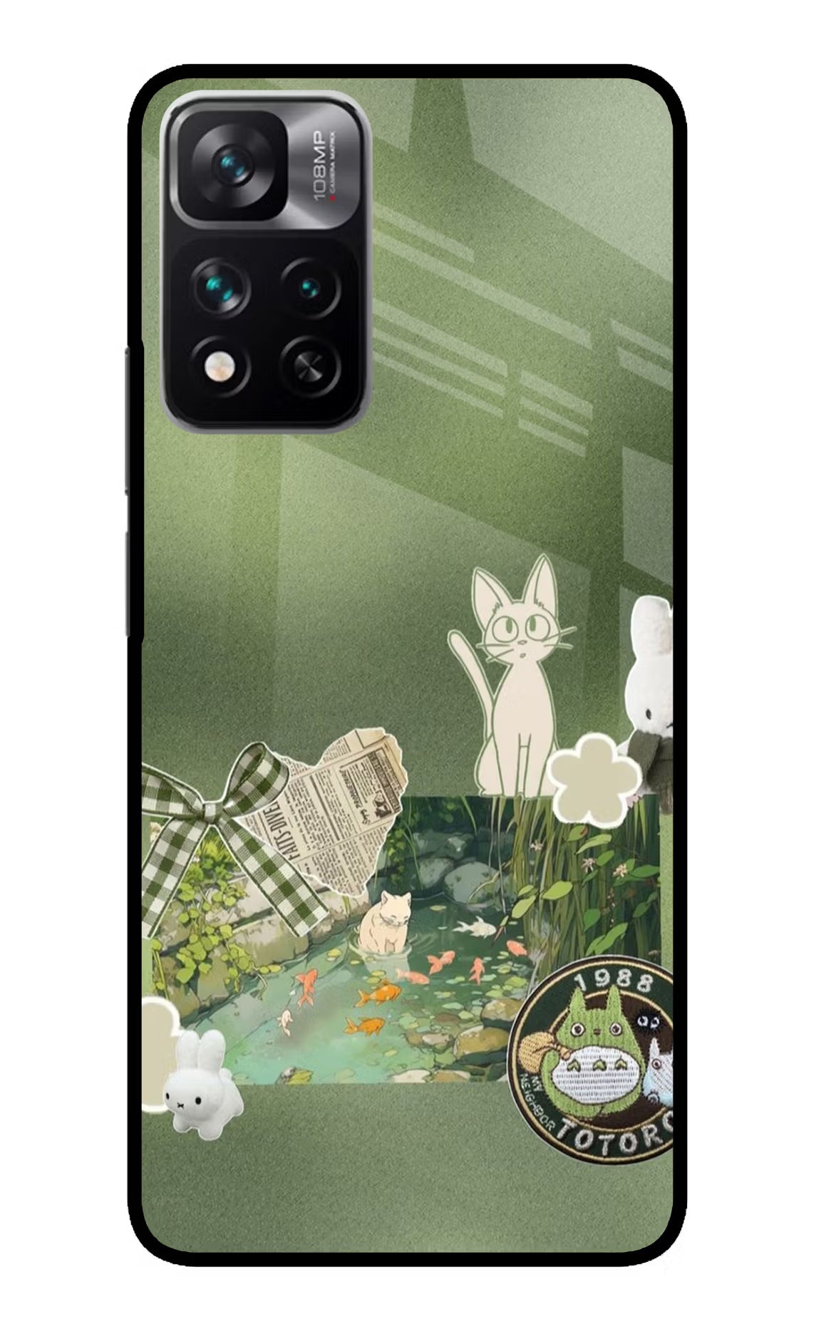 Aesthetic anime Redmi Note 13 Pro 5G Metal Case Back Cover by Casekaro