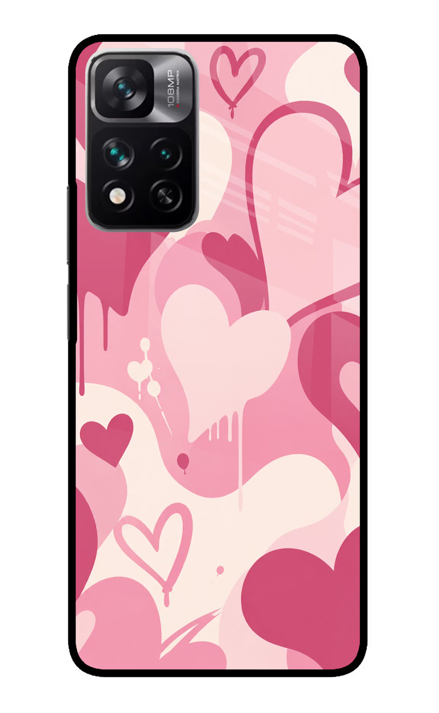 Hearty case Redmi Note 13 Pro 5G Back Cover, Metal case