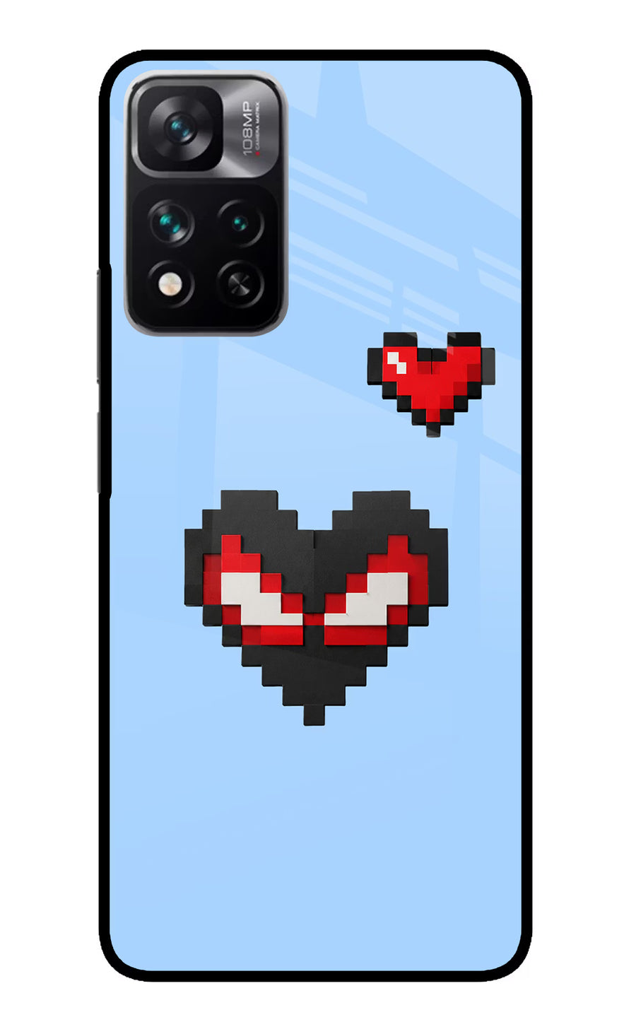 Peter Heart Redmi Note 13 Pro 5G Back Cover, Metal case