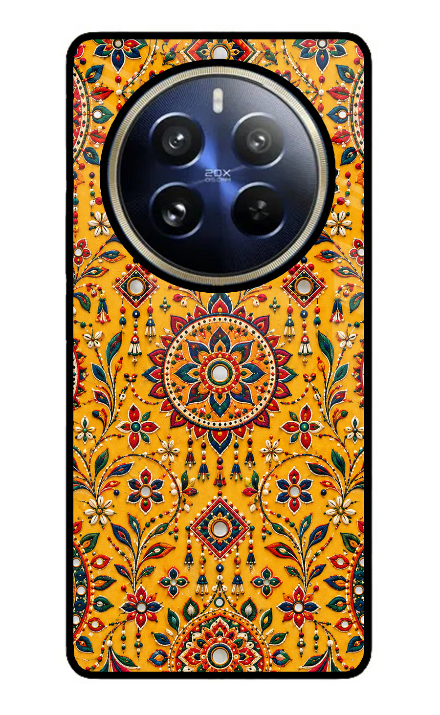 Sunlit Aura Realme 12 Pro 5G/12 Pro+ 5G Back Cover, Metal case