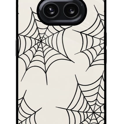 Spider Web Nothing Phone 2A Metal Case Back Cover by Casekaro