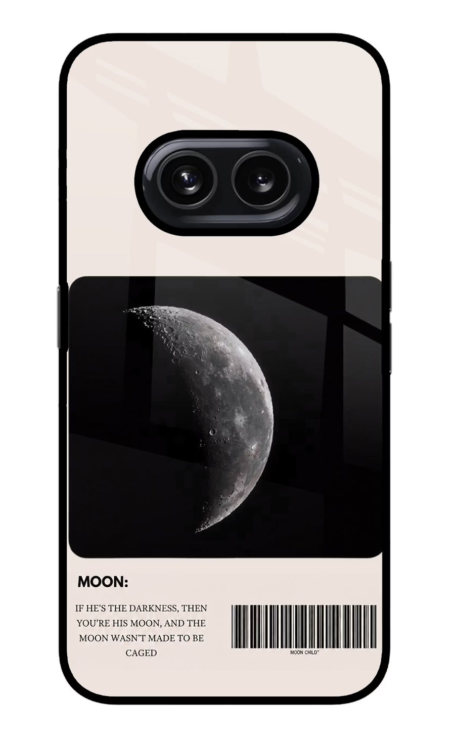 Moon Phase Nothing Phone 2A Back Cover, Metal case