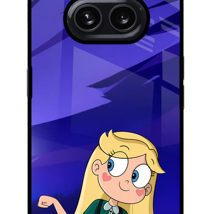 Star Glow Nothing Phone 2A Metal Case Back Cover by Casekaro