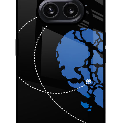 Love Orbit Nothing Phone 2A Metal Case Back Cover by Casekaro