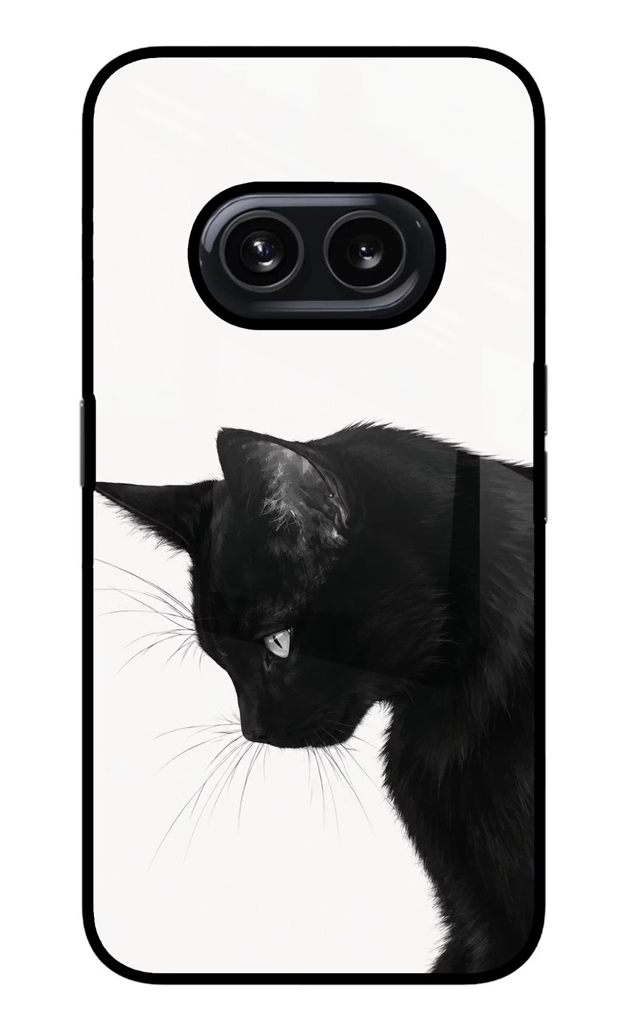 Shadow Gaze Nothing Phone 2A Back Cover, Metal case