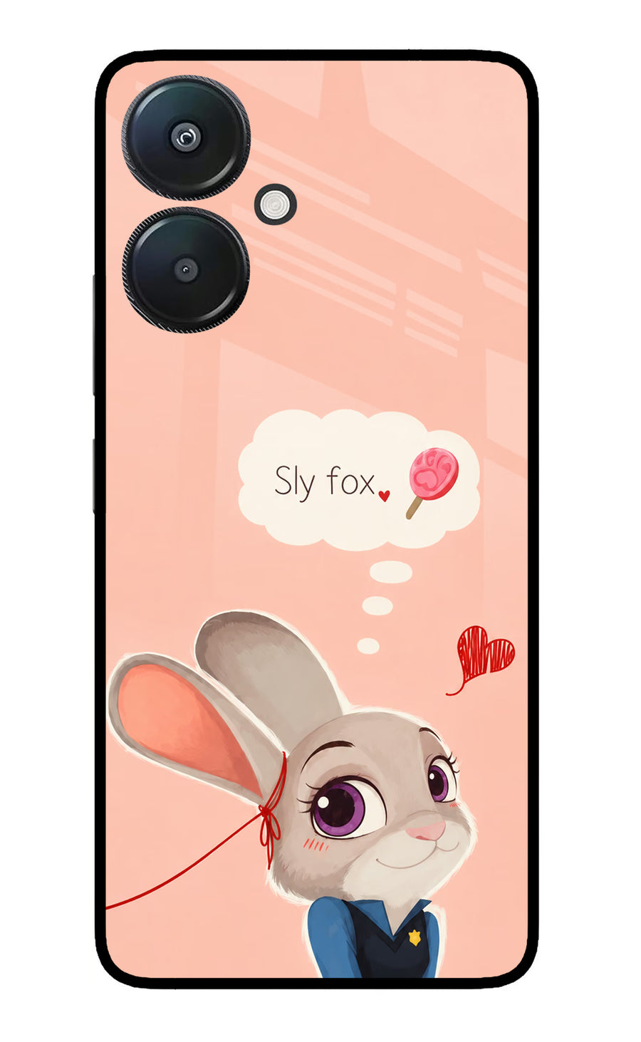 Judy Charm Redmi 13C 5G Back Cover, Metal case