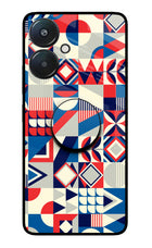 Colorful Pattern Redmi 13C 5G Pop Case by Casekaro