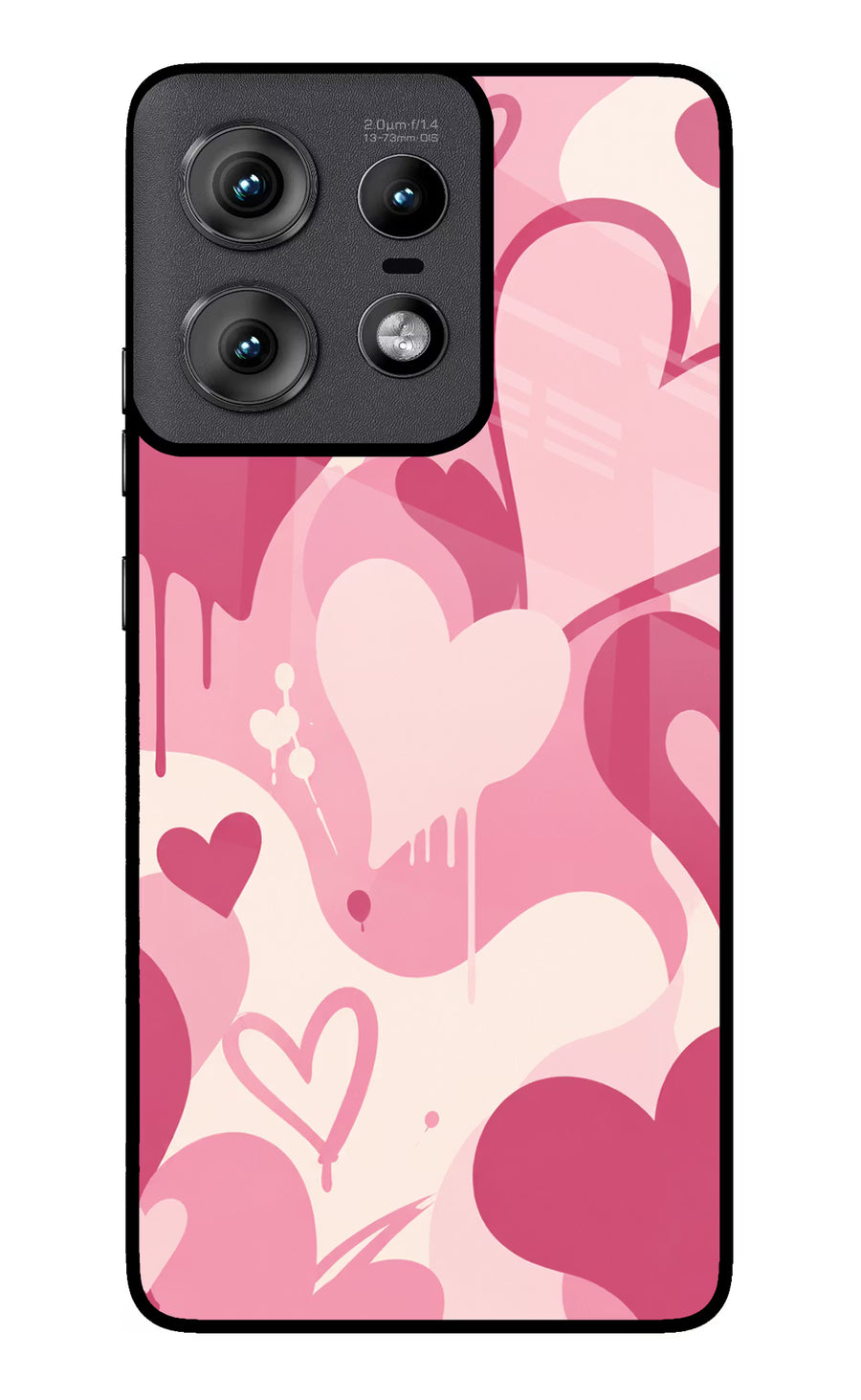 Hearty case Moto Edge 50 Pro 5G Back Cover, Metal case