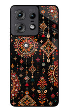 Boho Noir Moto Edge 50 Pro 5G Metal Case Back Cover by Casekaro
