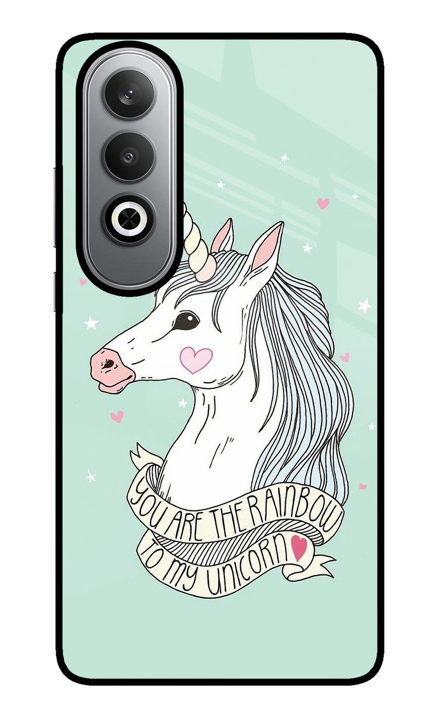 Unicorn Wallpaper Oneplus Nord CE4 Back Cover, Metal case