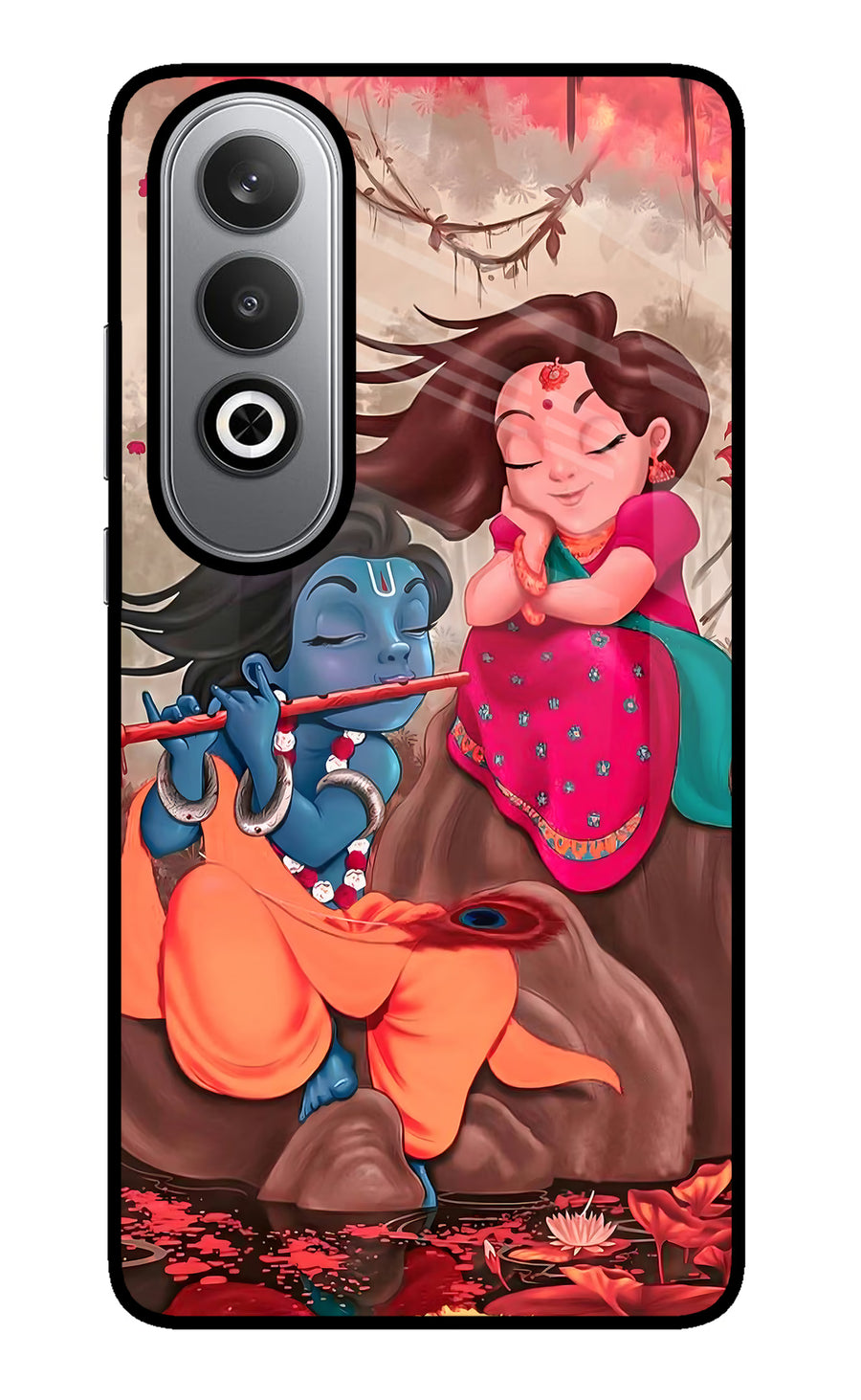 Radhe Krishna Oneplus Nord CE4 Back Cover, Metal case