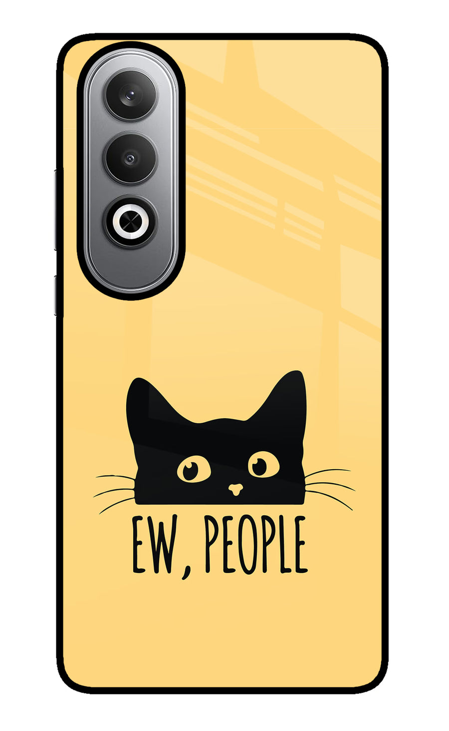 Ew People Catitude Oneplus Nord CE4 Back Cover, Metal case