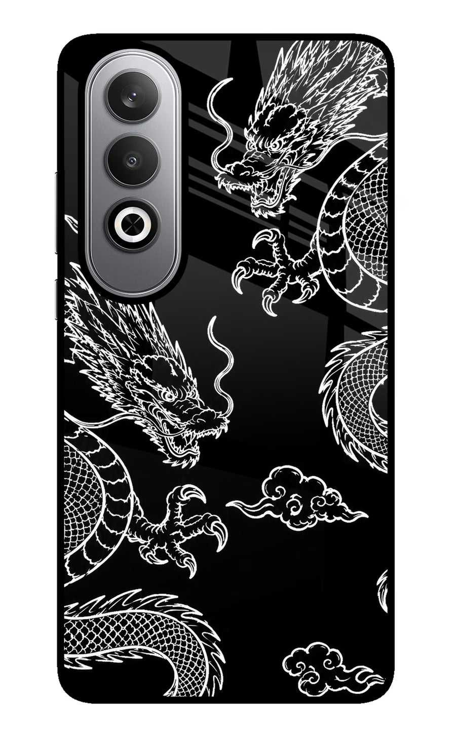 Twin Dragons Oneplus Nord CE4 Back Cover, Metal case