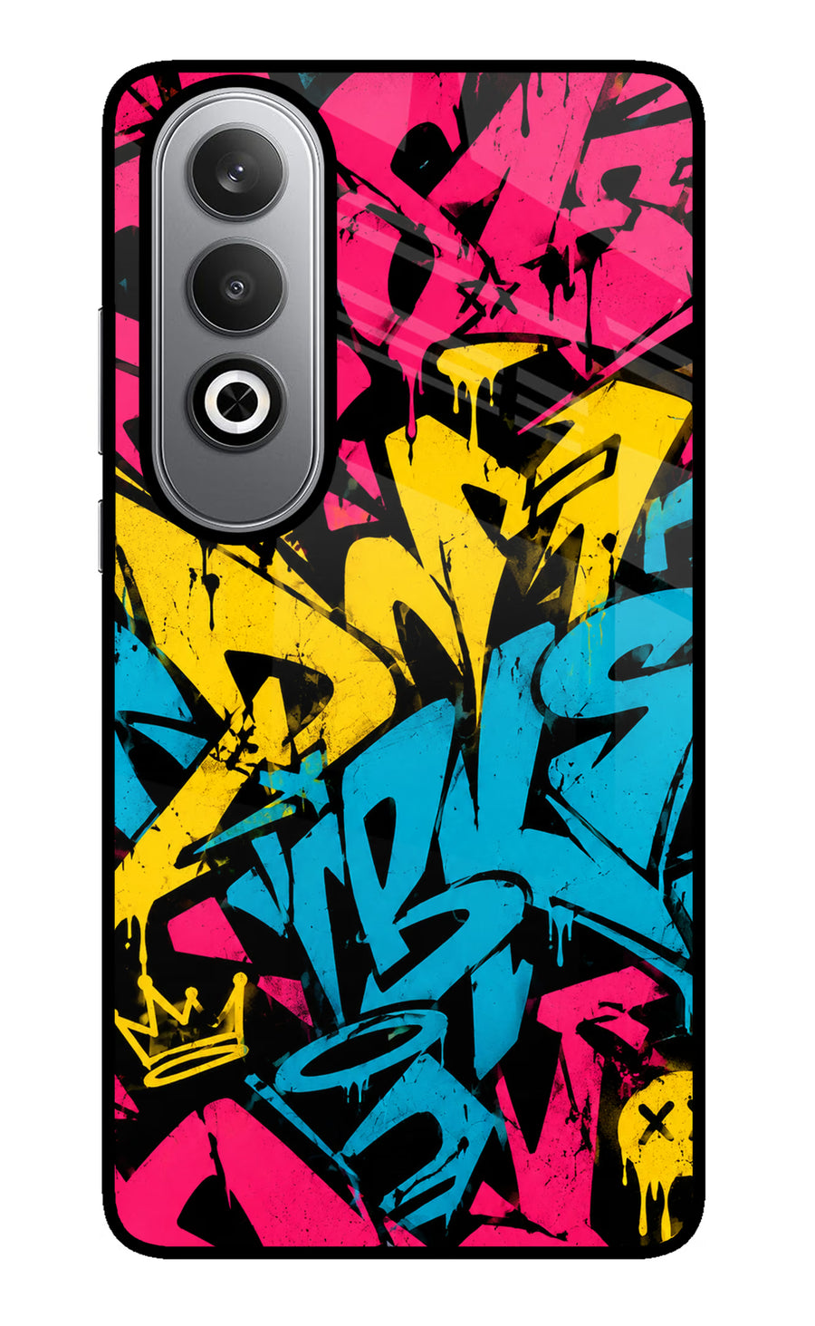 Graffiti Vibe Oneplus Nord CE4 Back Cover, Metal case