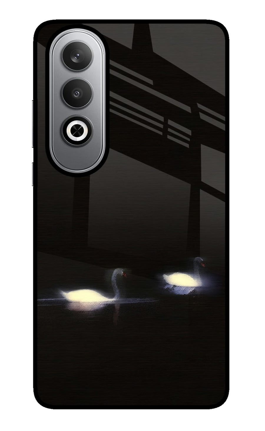 Silent Swans Oneplus Nord CE4 Back Cover, Metal case