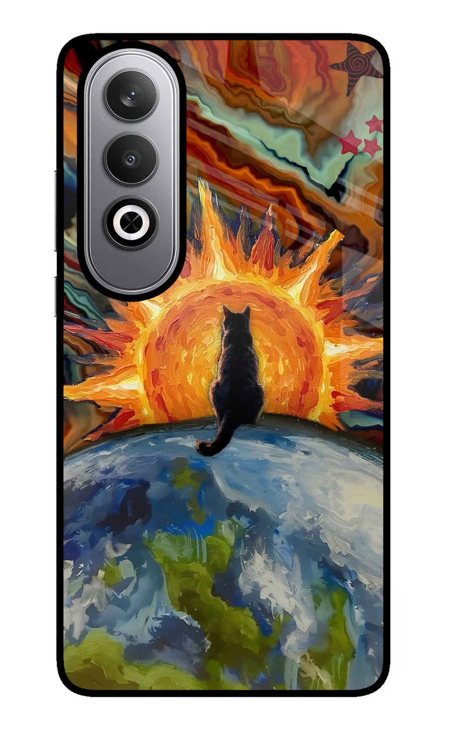 Sunrise Beyond Oneplus Nord CE4 Back Cover, Metal case