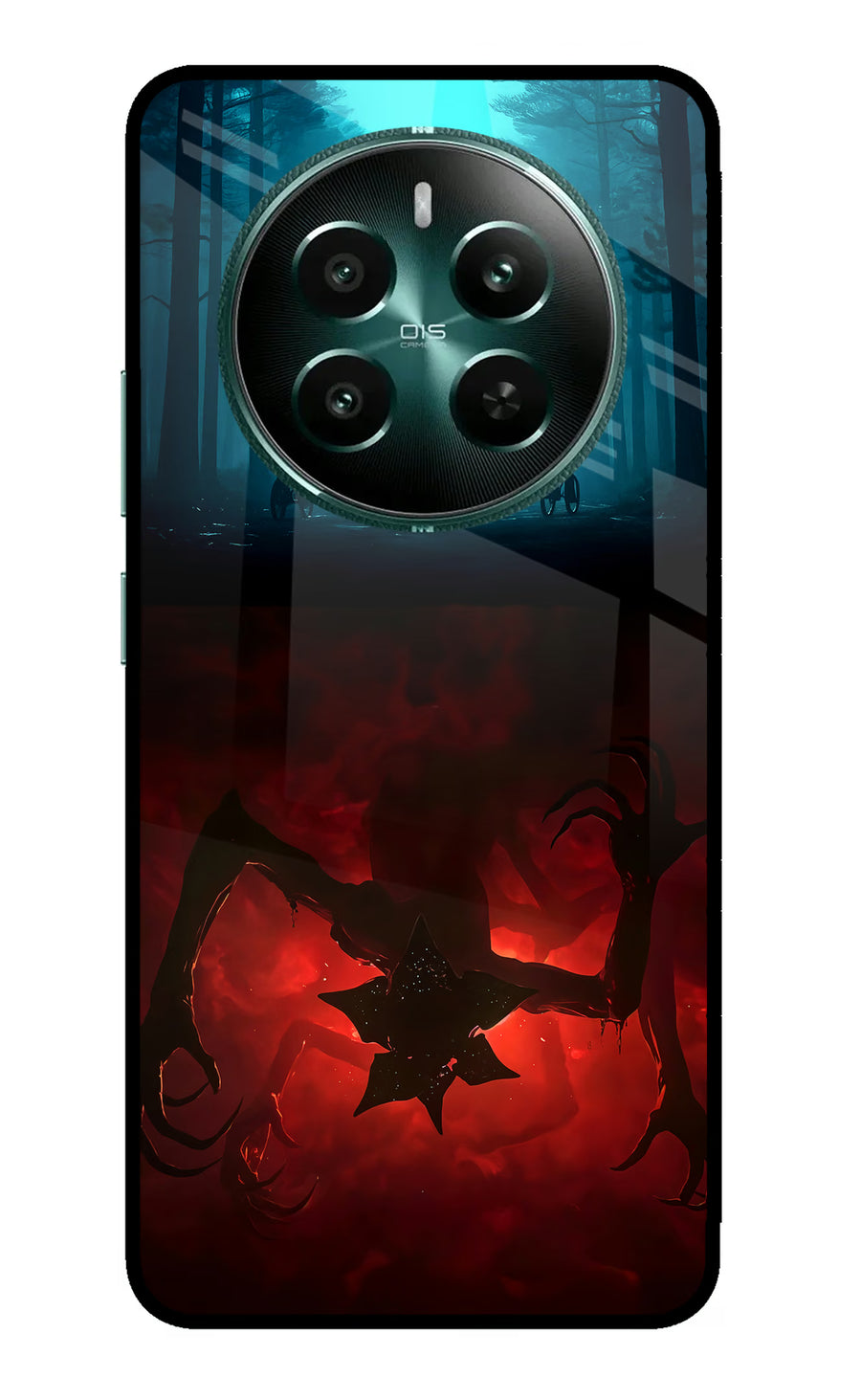 Ordinary Things Downside Up Realme 12+ 5G Back Cover, Metal case